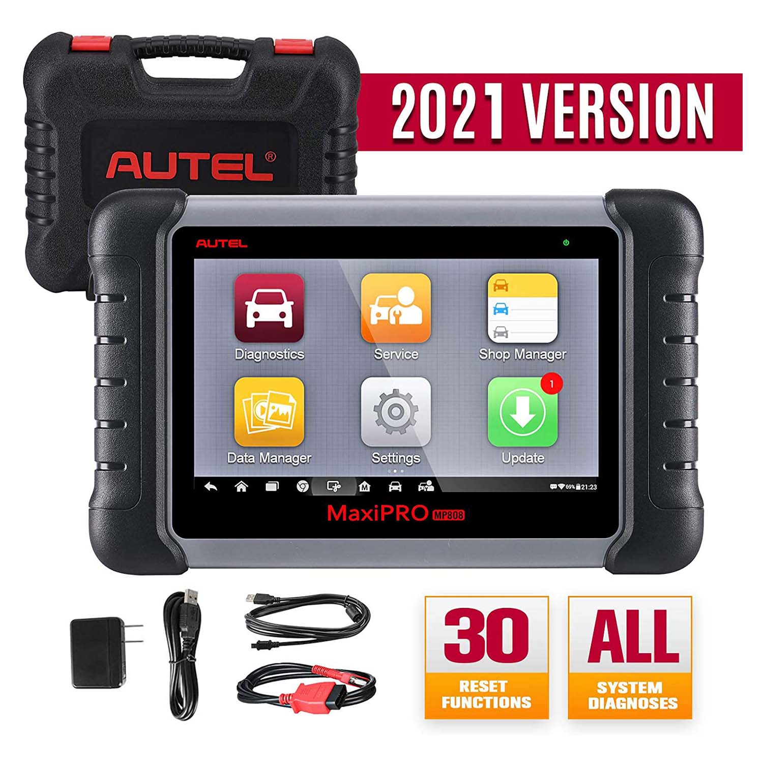 Autel MaxiPRO MP808 OBD2 Diagnostic Scanner Upgraded of DS808 and