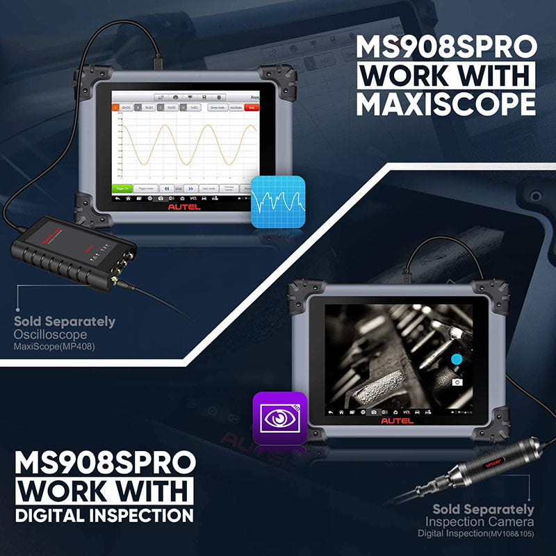 MaxiSYS 908Pro - Diagnosis profesional - MaxiSYS 908S Pro 